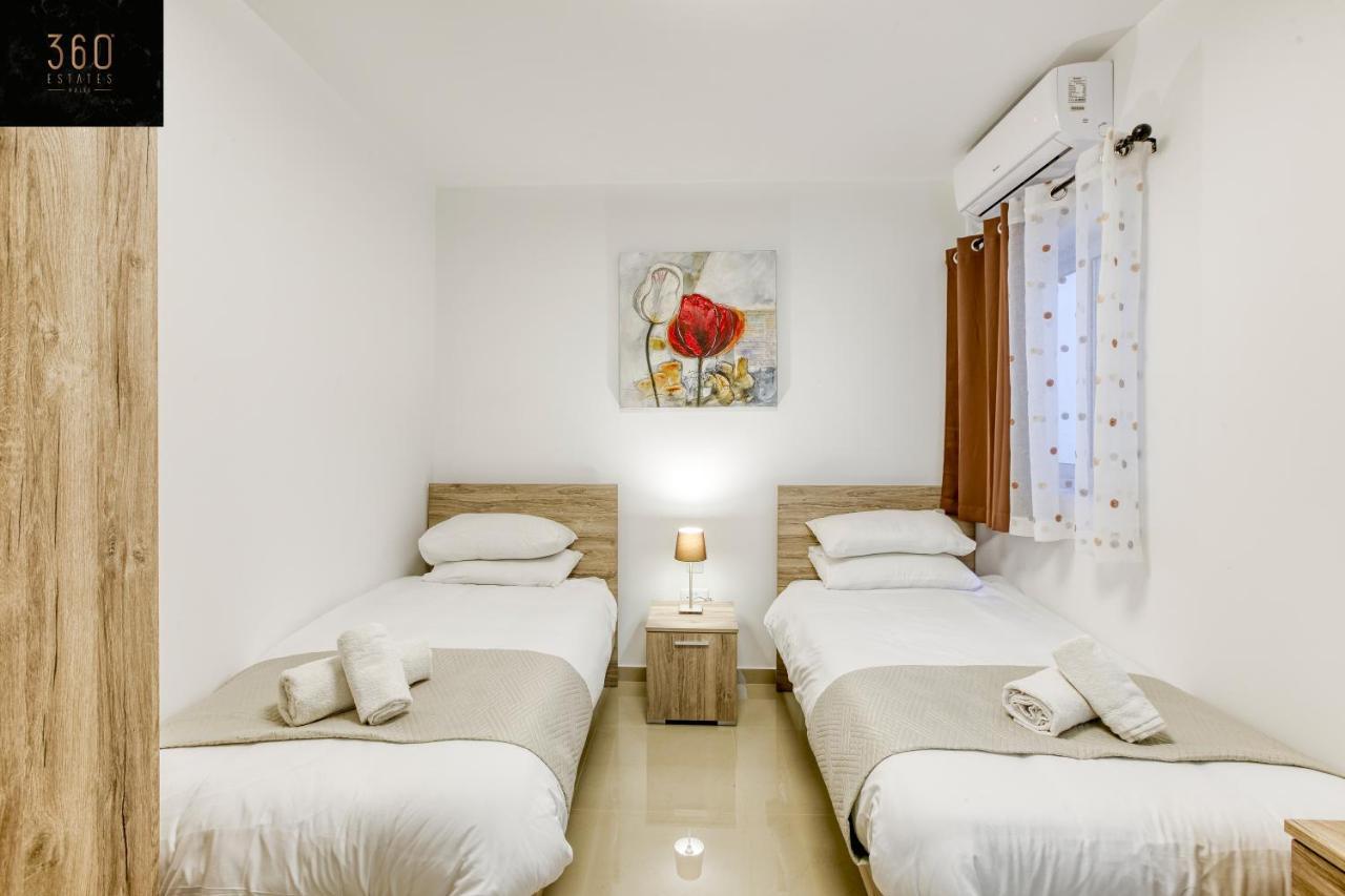 Stunning 3Br W/Country View Apartment In M'Scalak By 360 Estates Marsaskala Exterior photo